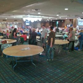 bingo hall corner view at Finnigan's Hall