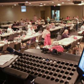 bingo caller table picture