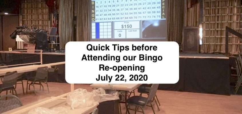Tips before attending bingo
