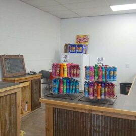 snack bar selling daubers at Northland Bingo Hall - Wed night bingo kc