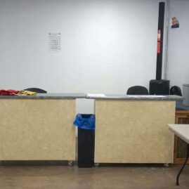 event tab & queen of heart raffle kiosk at Northland Bingo Hall - Wed night bingo kc