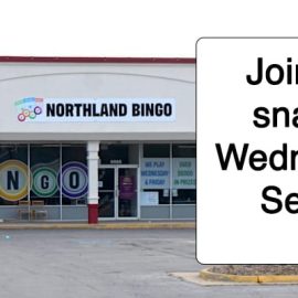 potluck snack night sept 9, 2026 - bingo hall front picture