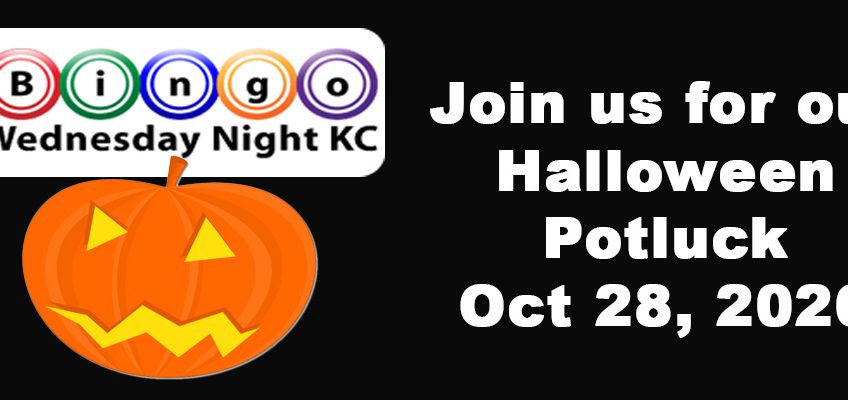 Halloween bingo potluck 2026